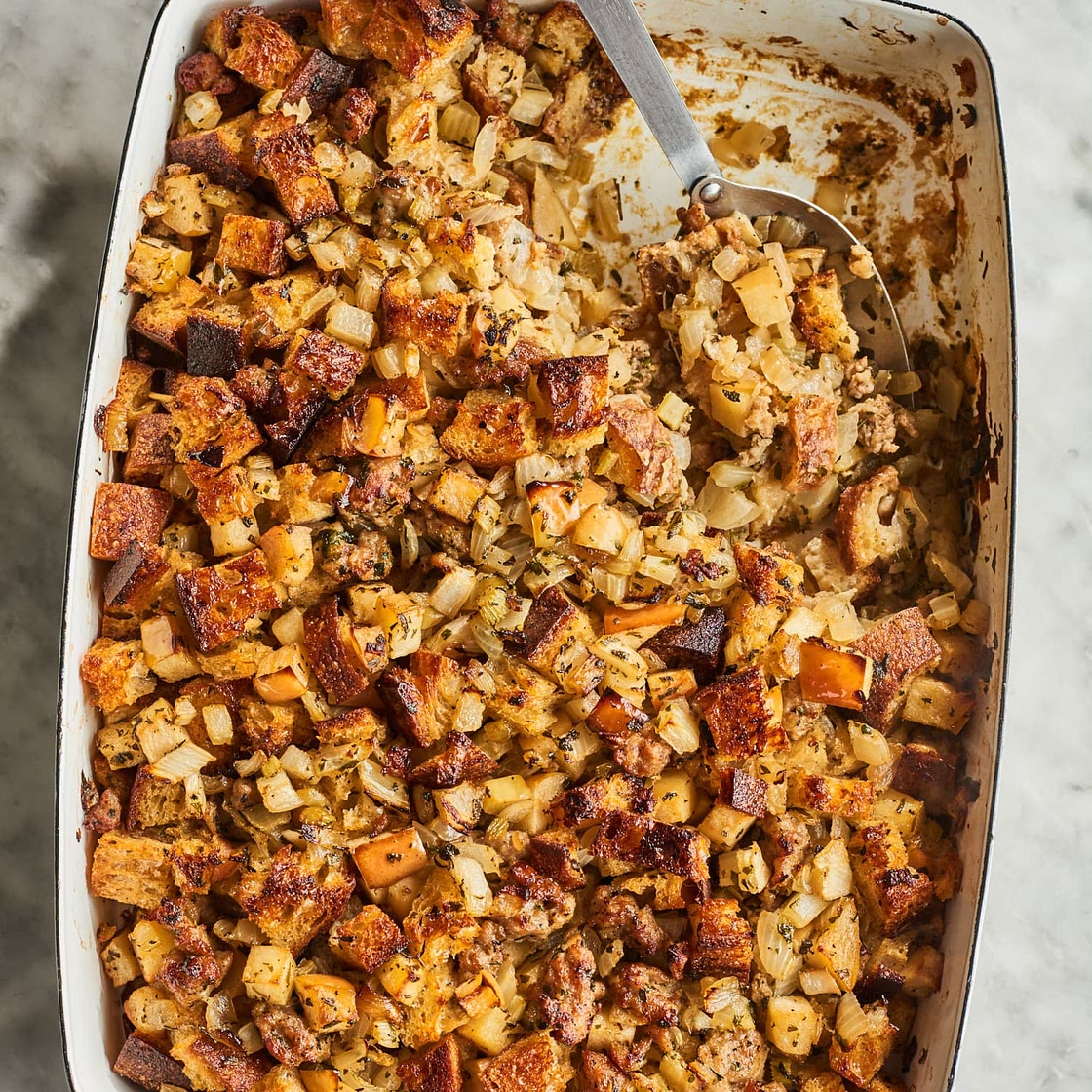 Apple Sausage Stuffing