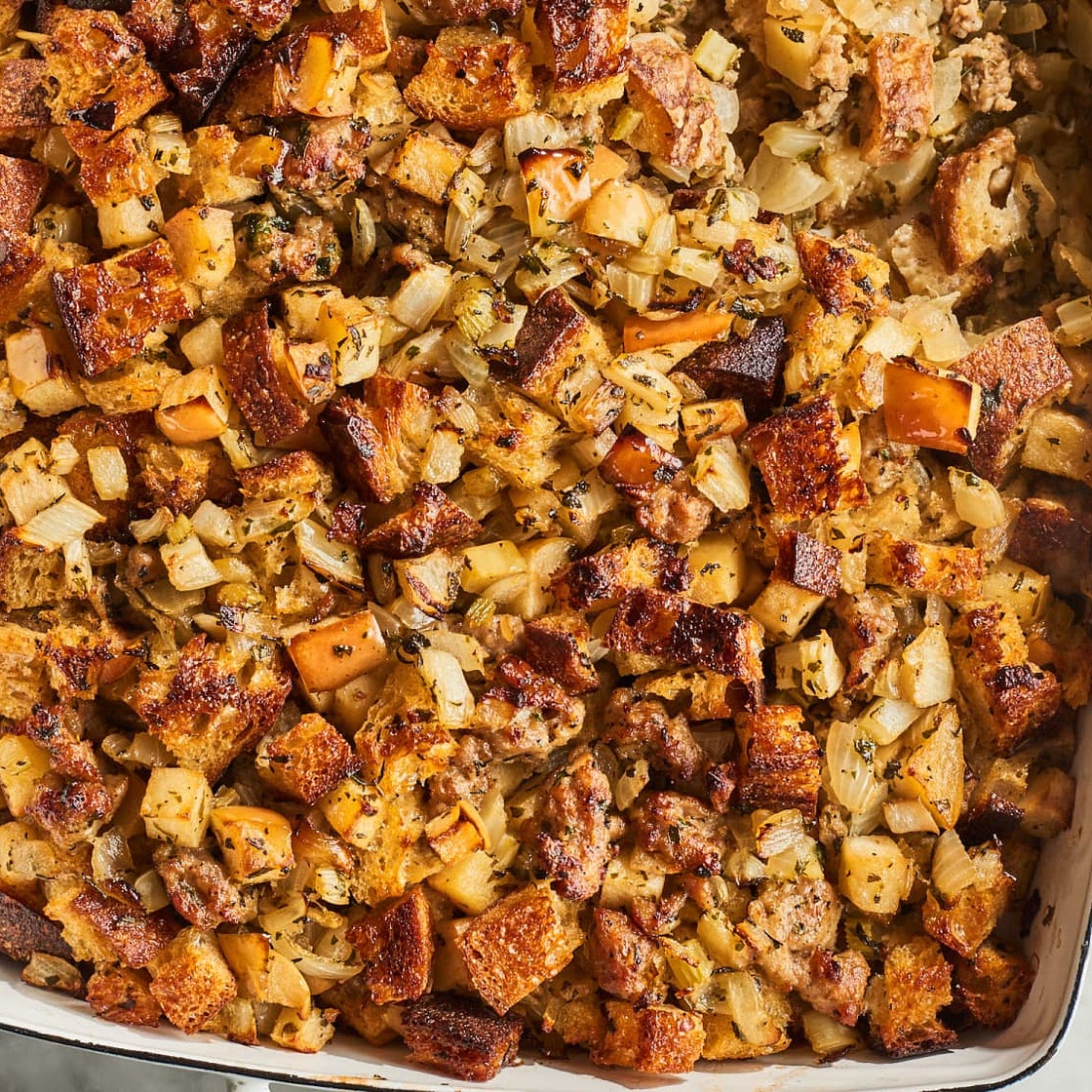 Apple Sausage Stuffing