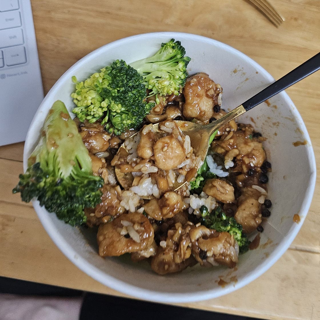 Honey Sesame Chicken and Broccoli
