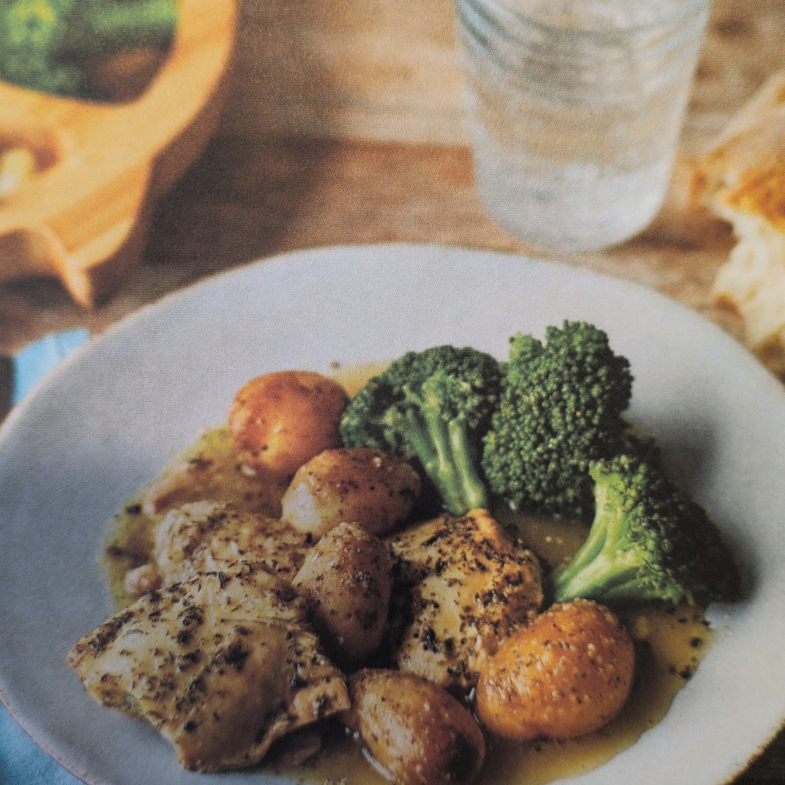 Lemon garlic chicken