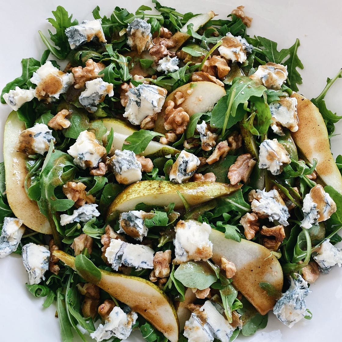 Pear, Gorgonzola and Walnut Salad — London Bruncher