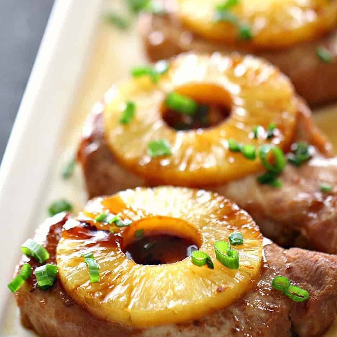 Oven Baked Teriyaki Pork Chops Recipe