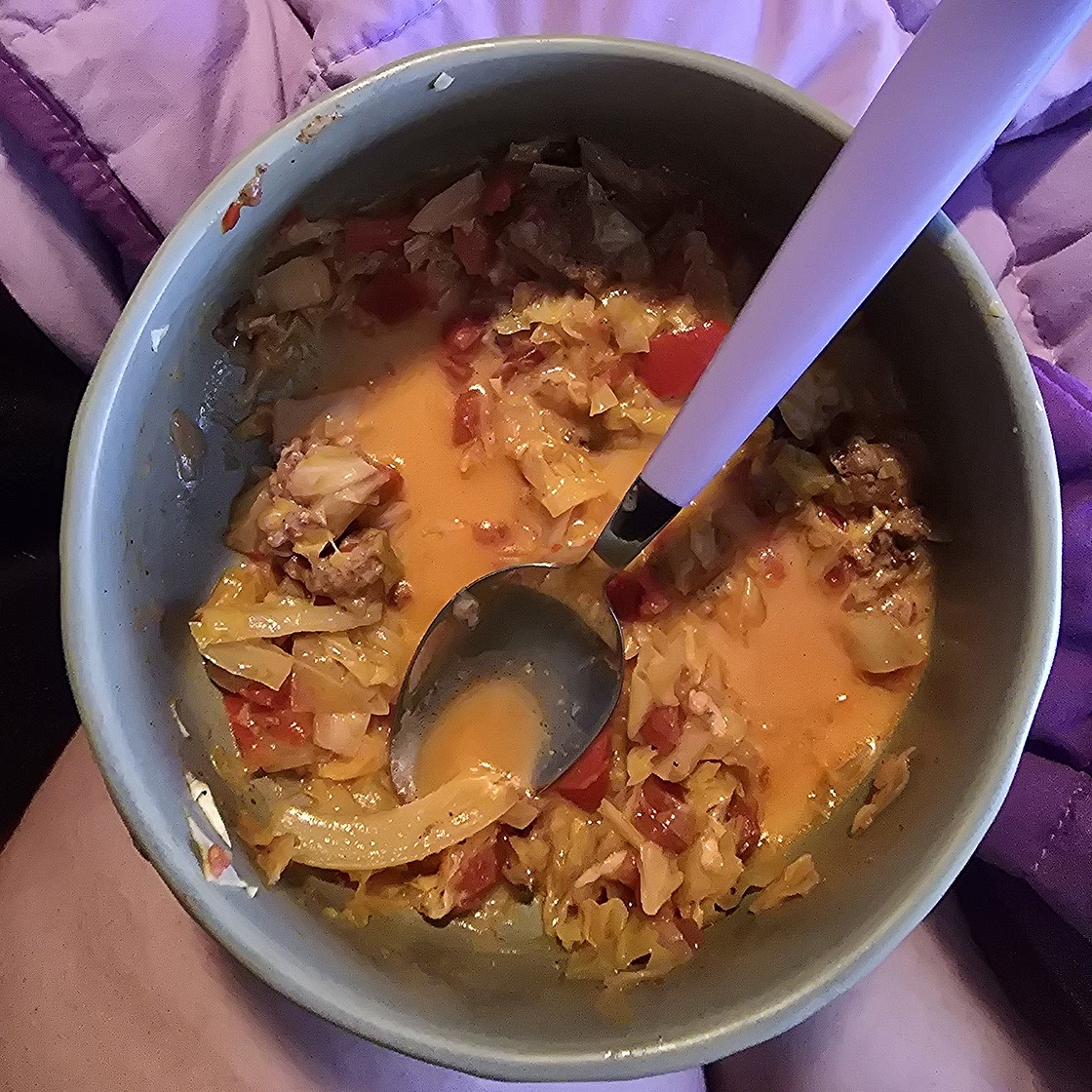 Cabbage Roll Skillet (Easy Keto Ground Beef Dinner Recipe)