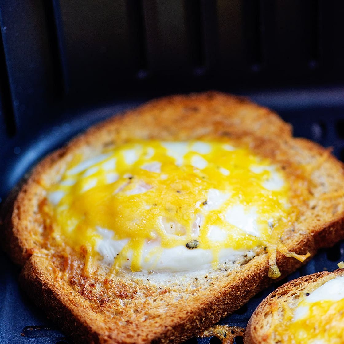 Air Fryer Egg and Toast