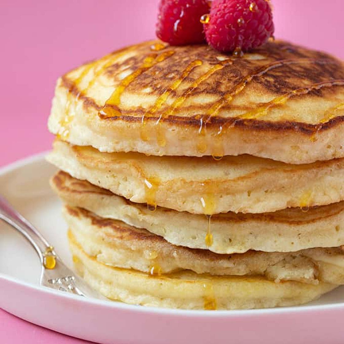 Fluffy American Pancakes