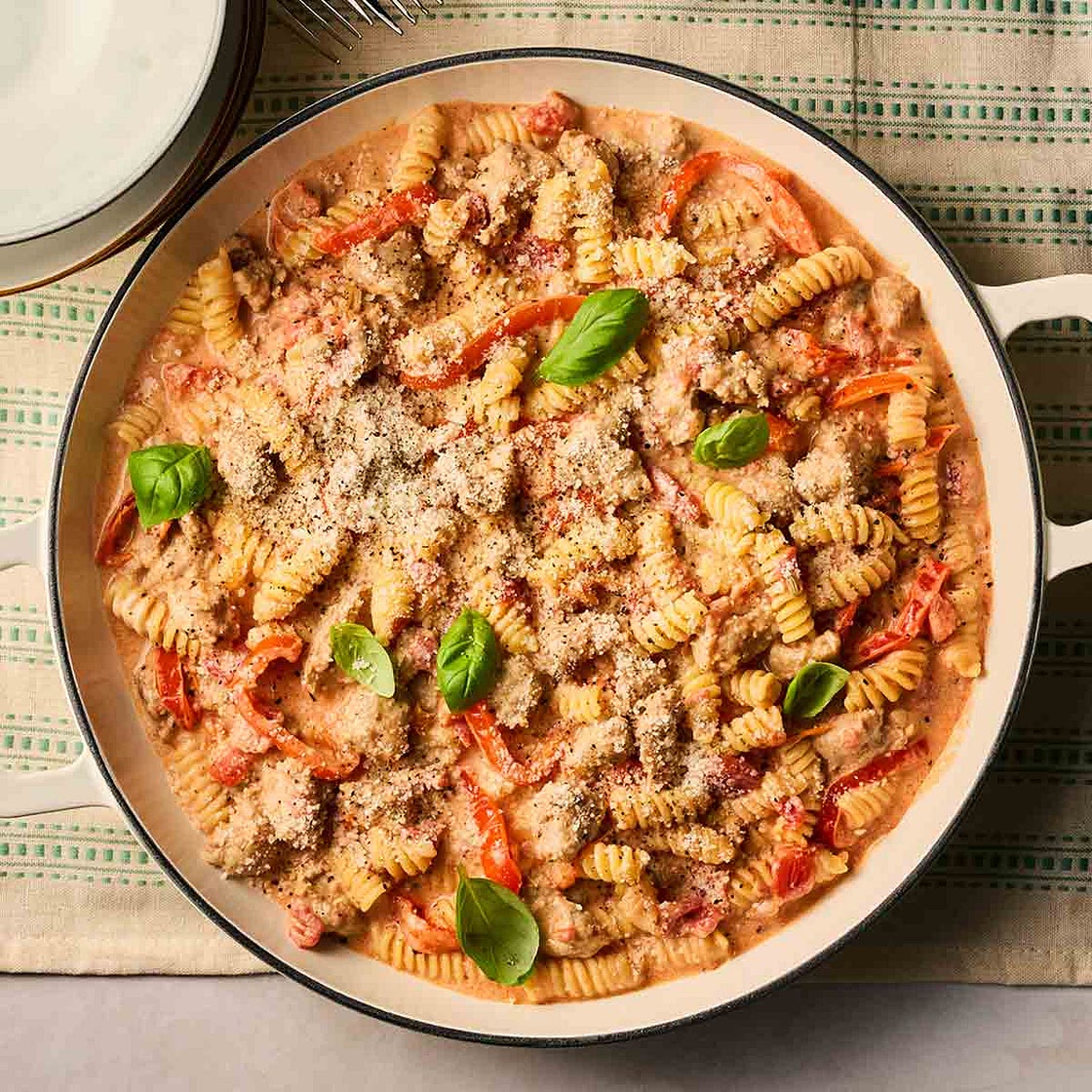 Sausage Pasta {One Pot Recipe!}