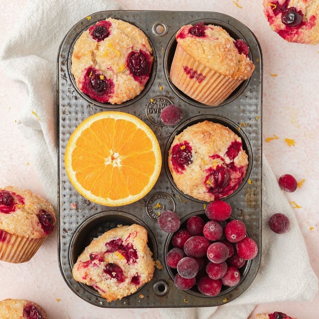 Cranberry Orange Muffins