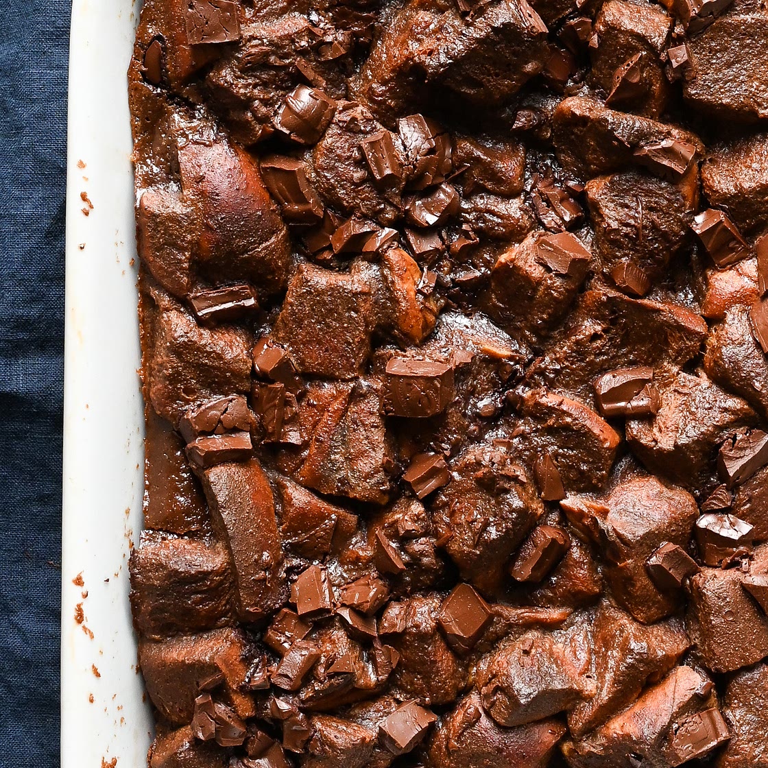 Chocolate Bread Pudding