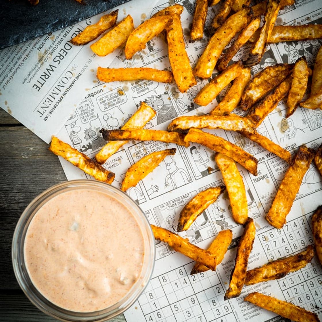 Air Fryer Turnip Fries