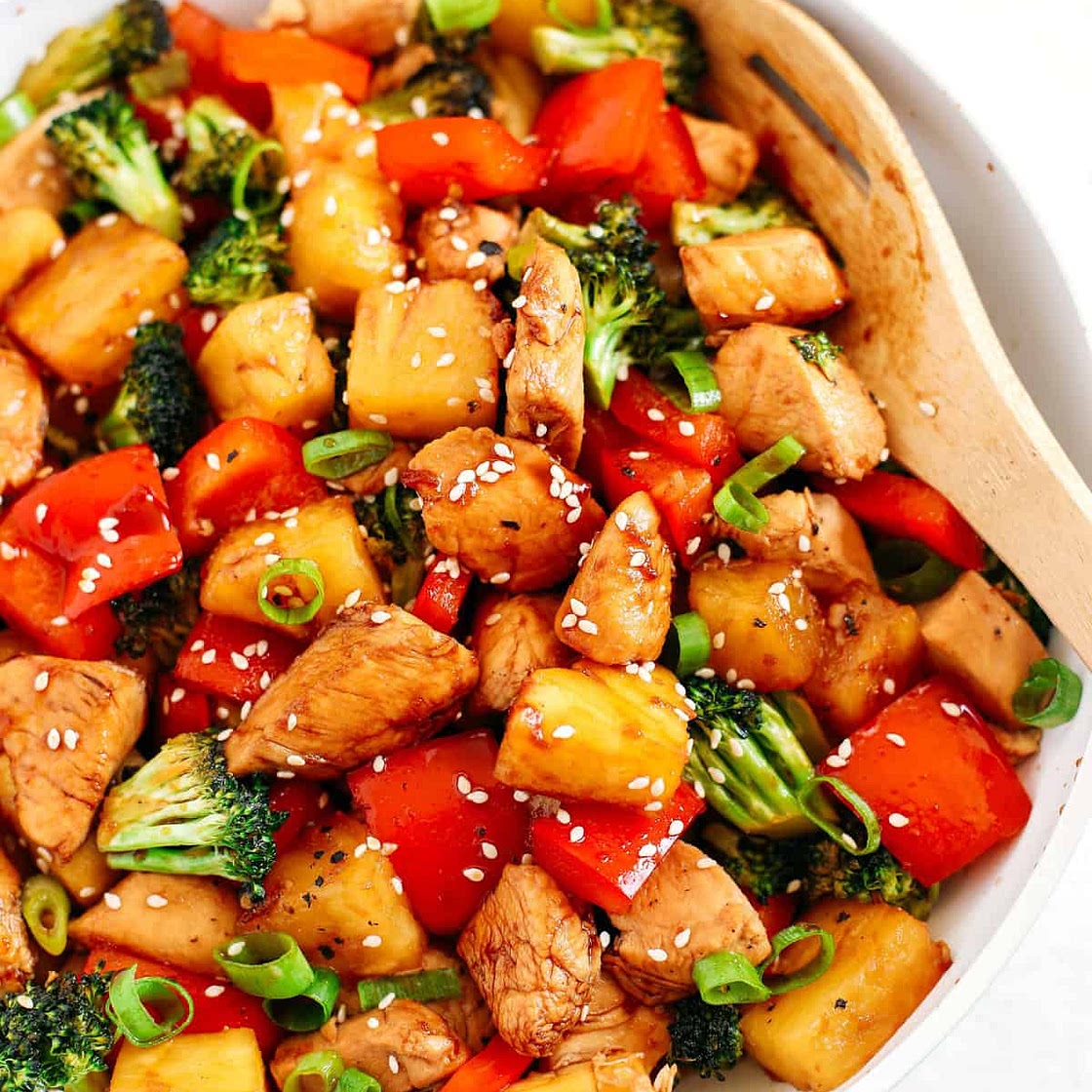One Pan Pineapple Teriyaki Chicken
