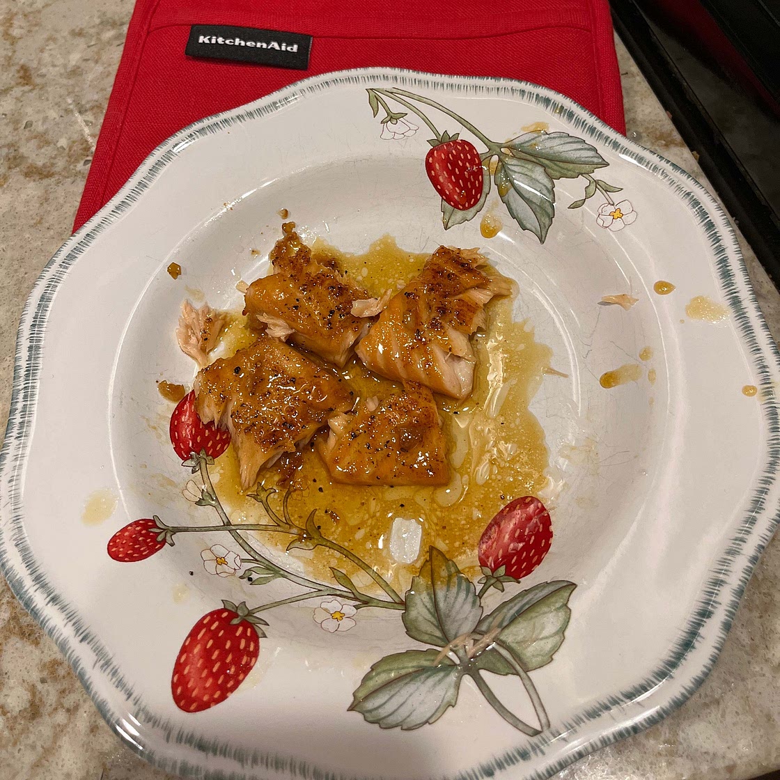 Honey Garlic Glazed Salmon