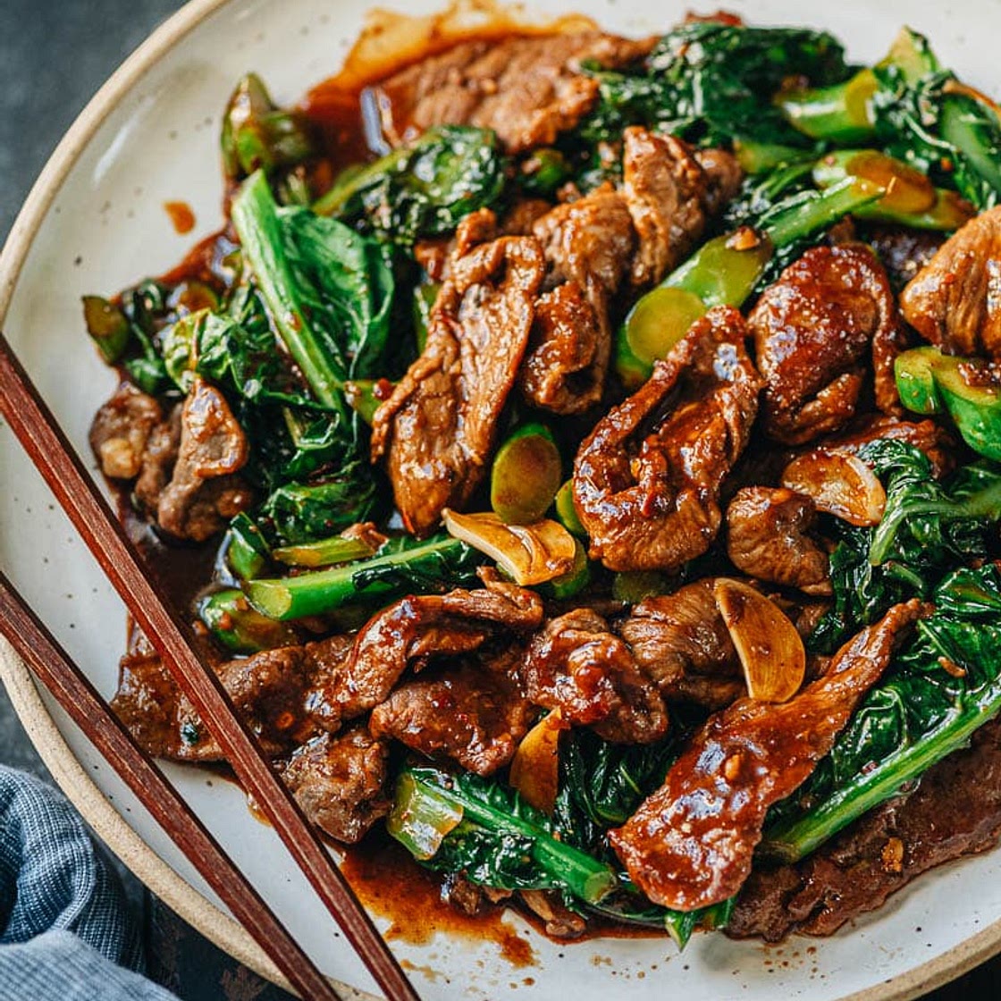 Beef and Chinese Broccoli (芥蓝牛肉)