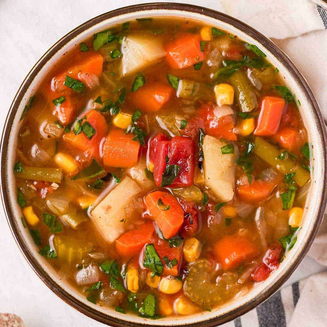 Instant Pot Vegetable Soup
