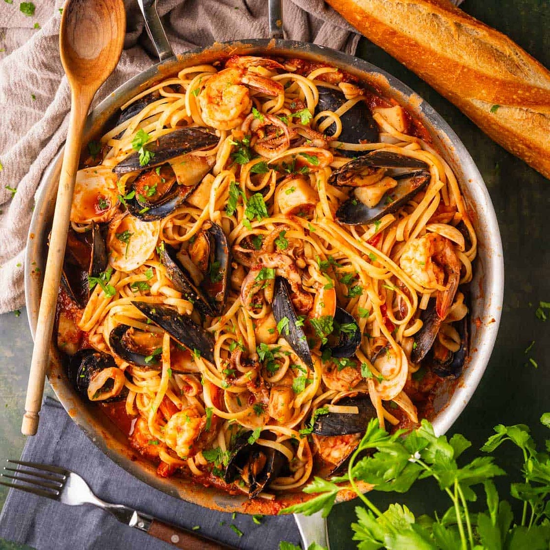 Linguine Frutti di Mare