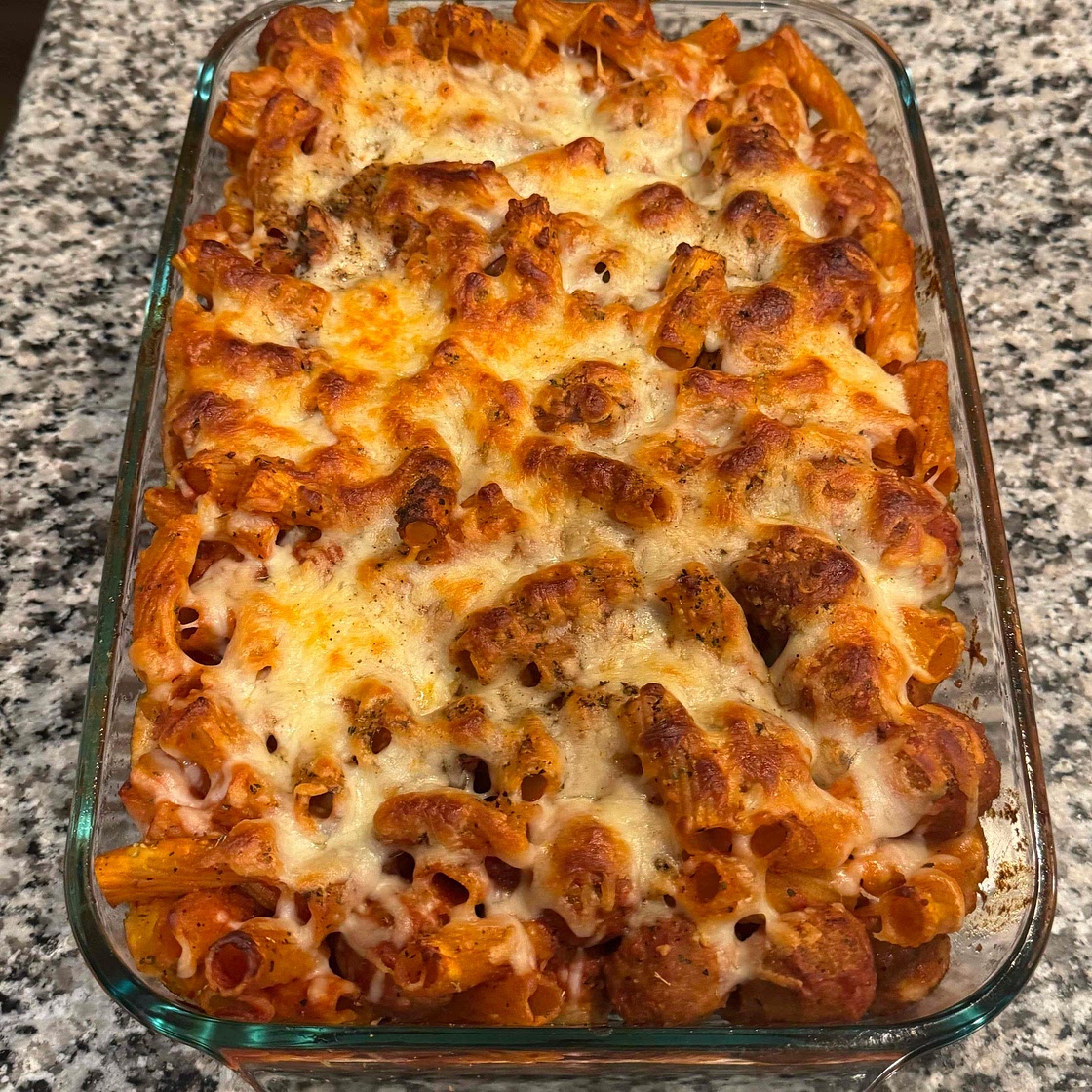 Meatball Pasta Bake