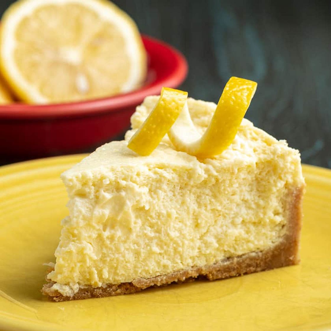 Instant Pot Lemon Cheesecake