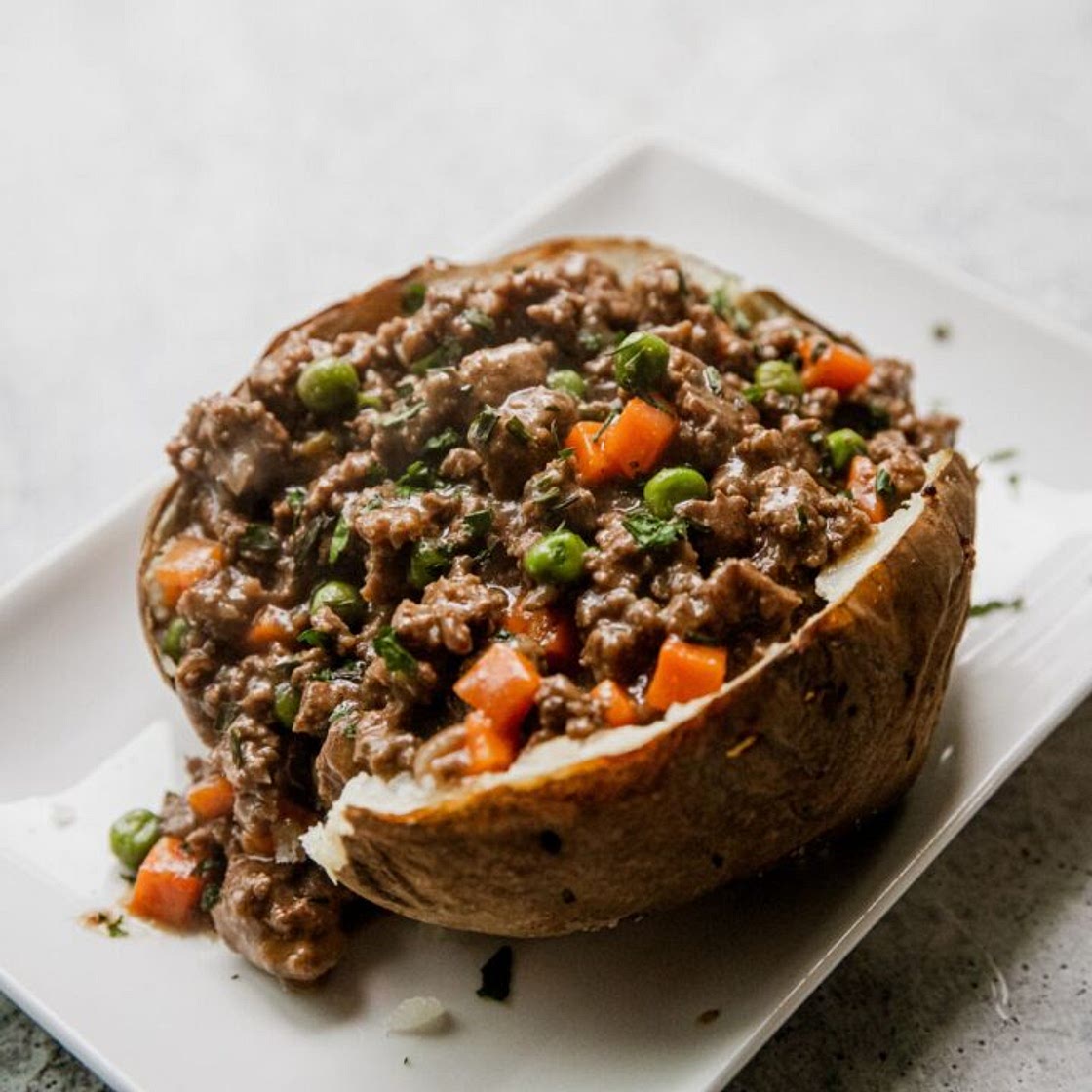 Shepherd's Pie Baked Potato