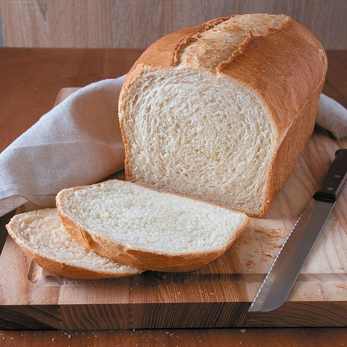 Pan lacteado de molde