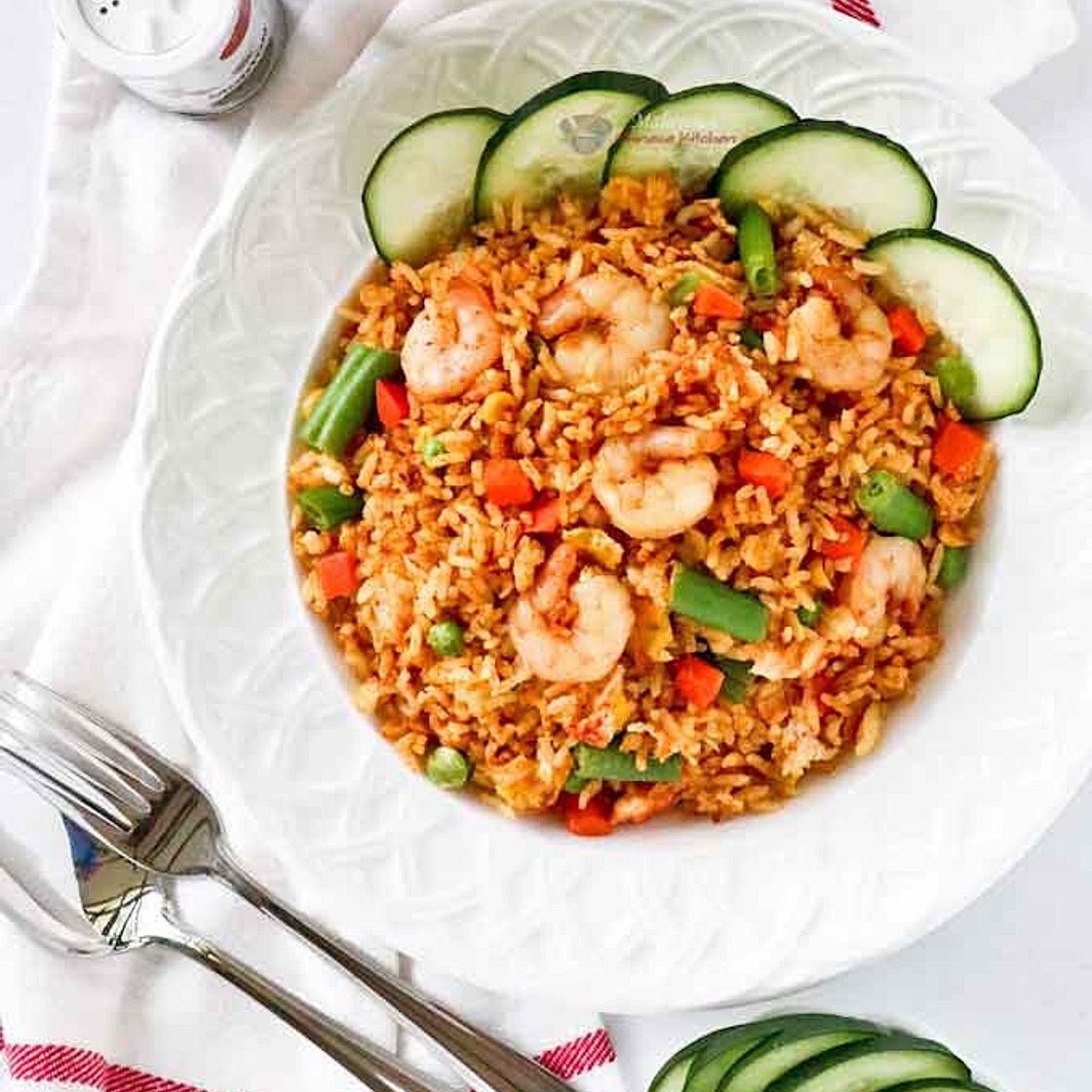 Curry Shrimp Fried Rice