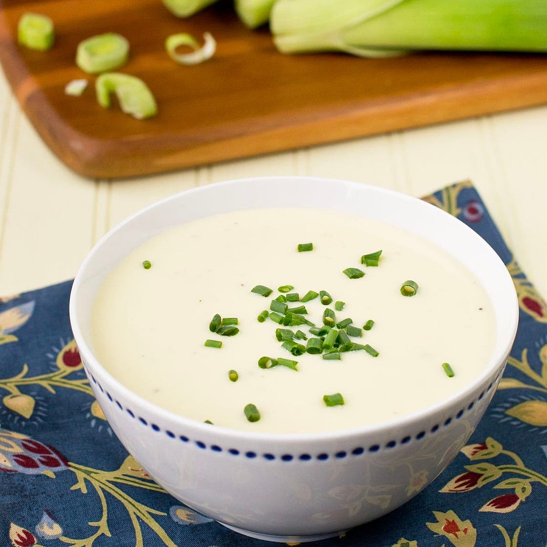 Cold Potato Leek Soup Recipe