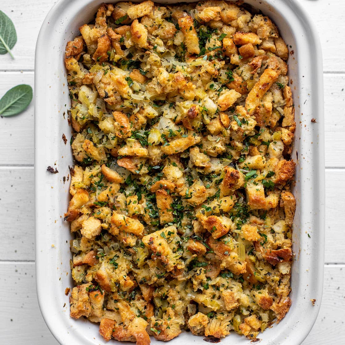 Our Favorite Buttery Herb Stuffing