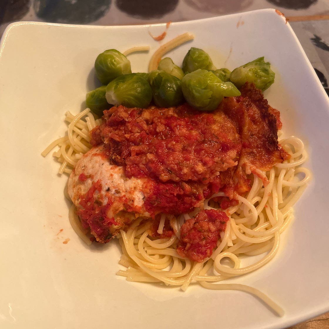 Oven Baked Chicken Parmesan