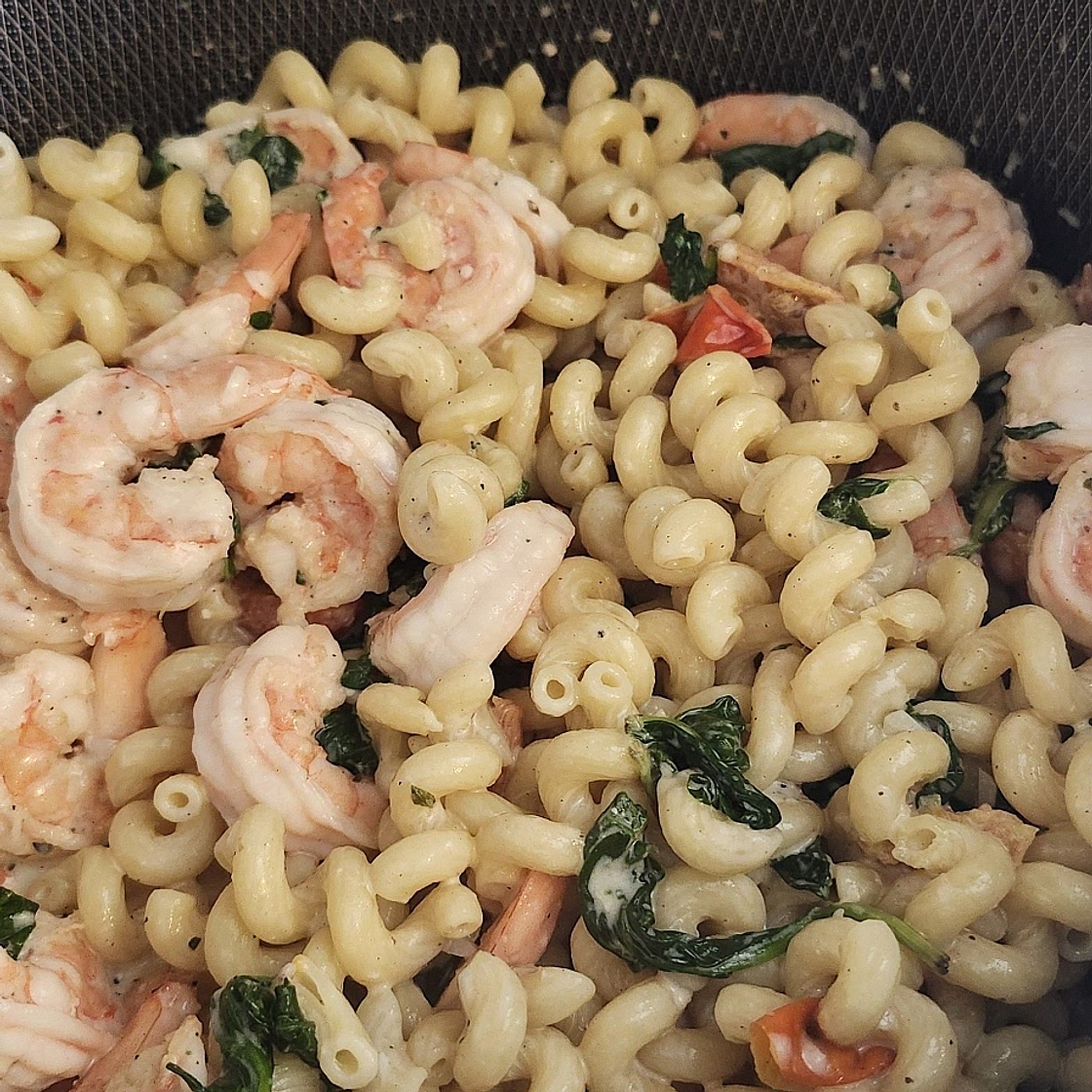 Creamy Tuscan Shrimp (Keto friendly)