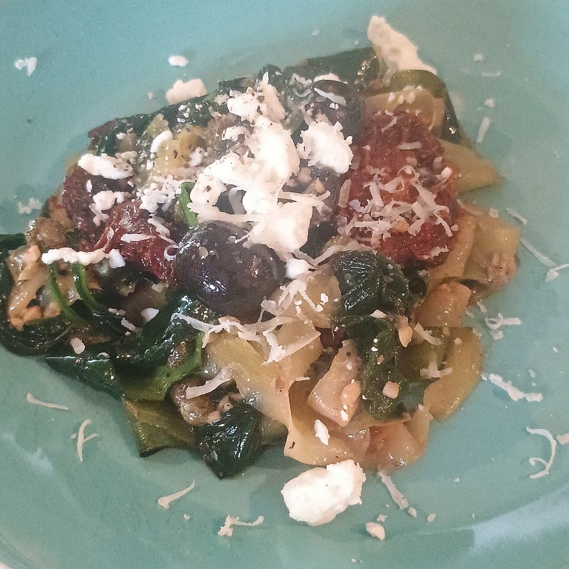 Mediterranean "Pasta" – Low Carb, Gluten Free, Primal