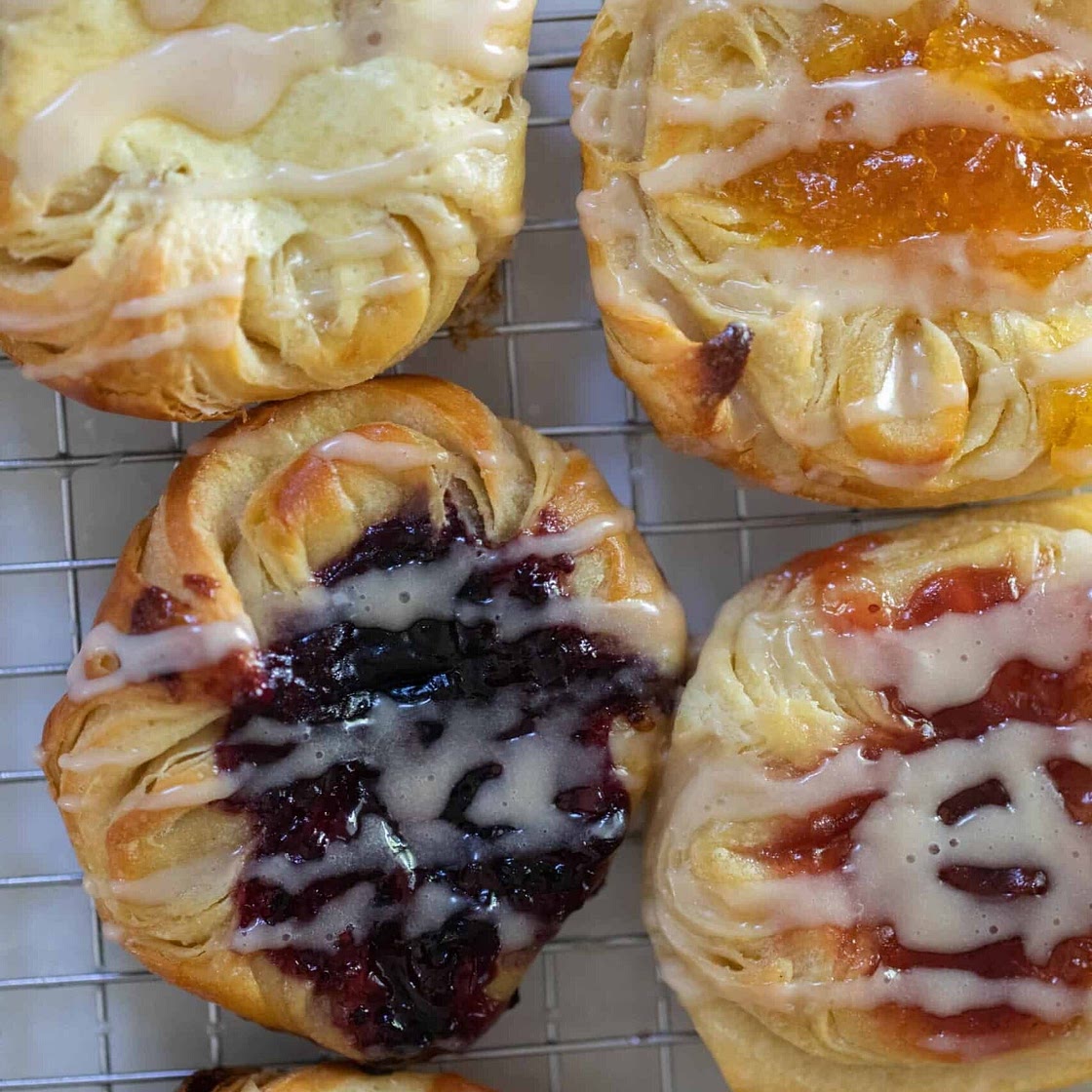 Danish Sourdough Pastries