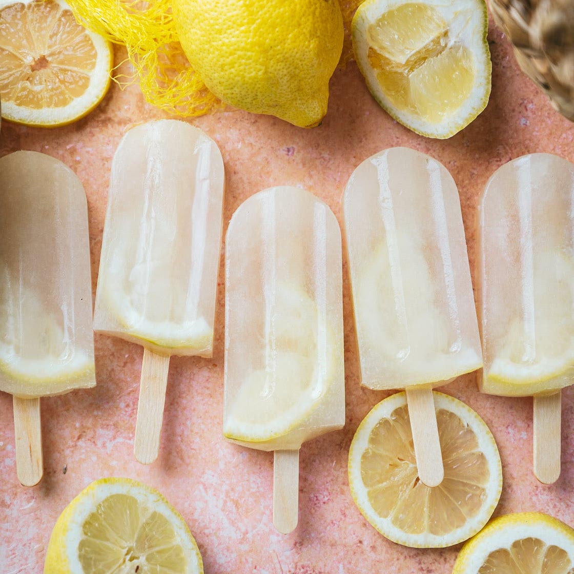 Lemon Popsicles