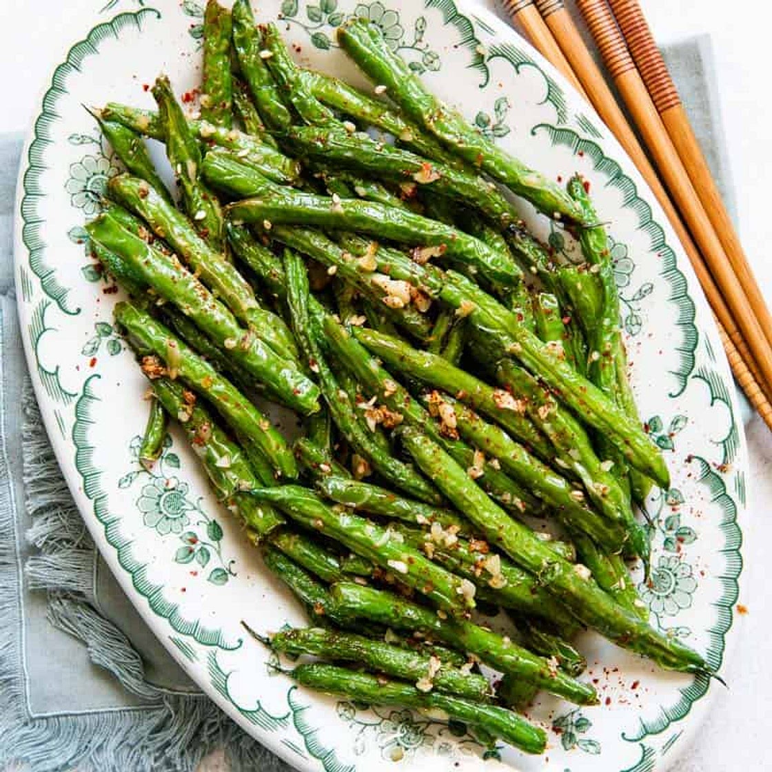 Chinese Garlic Green Beans