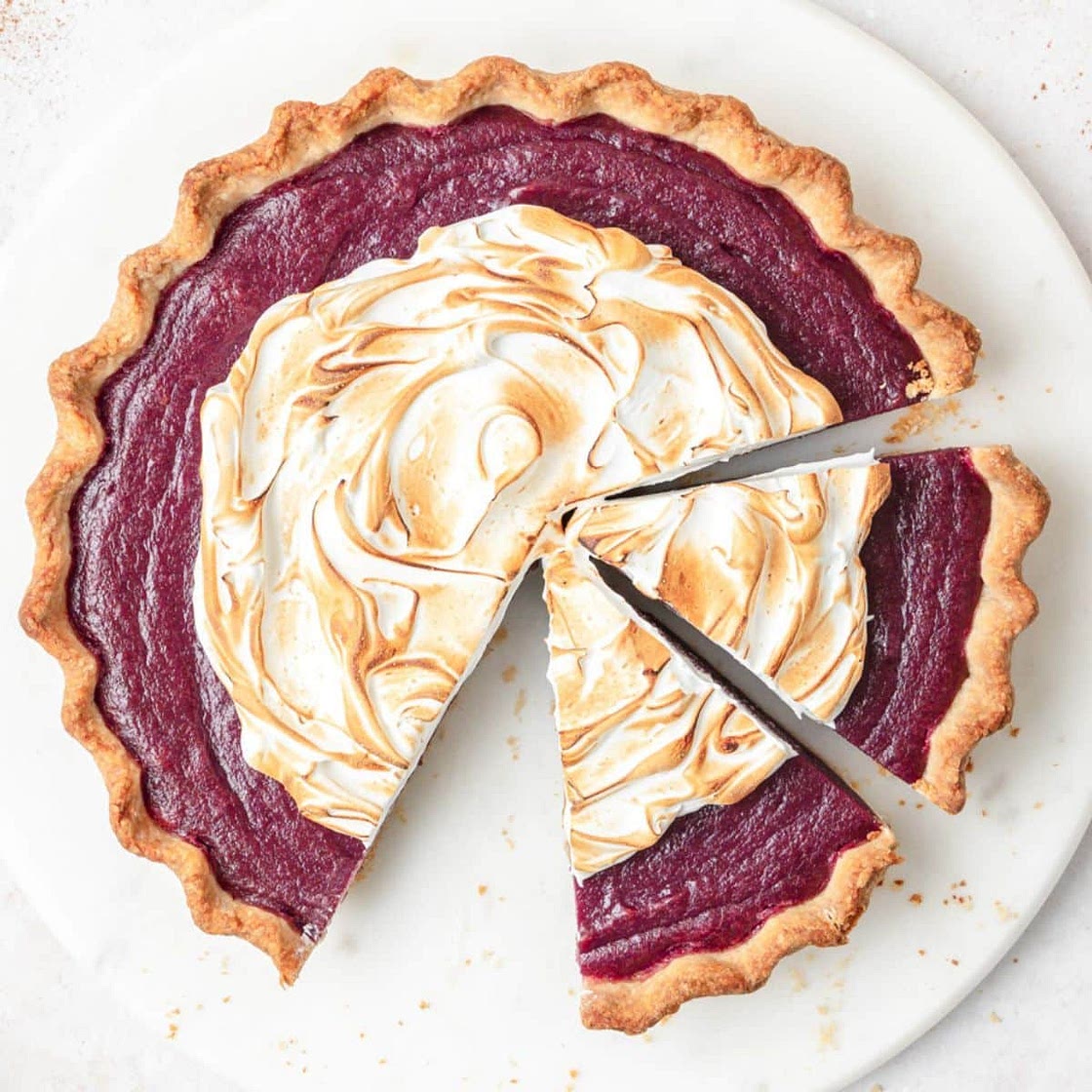 Purple Sweet Potato Pie