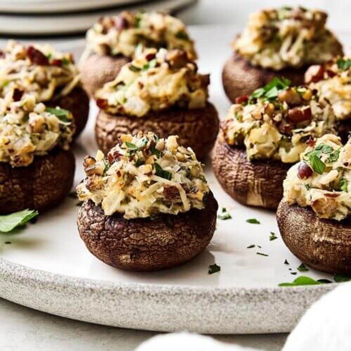 Most Delicious Stuffed Mushrooms