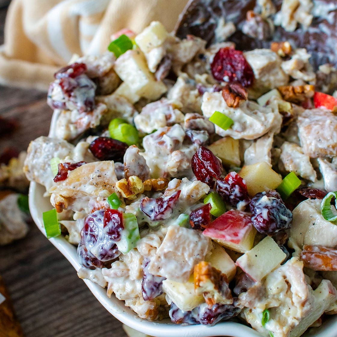 Cranberry Pecan Chicken Salad
