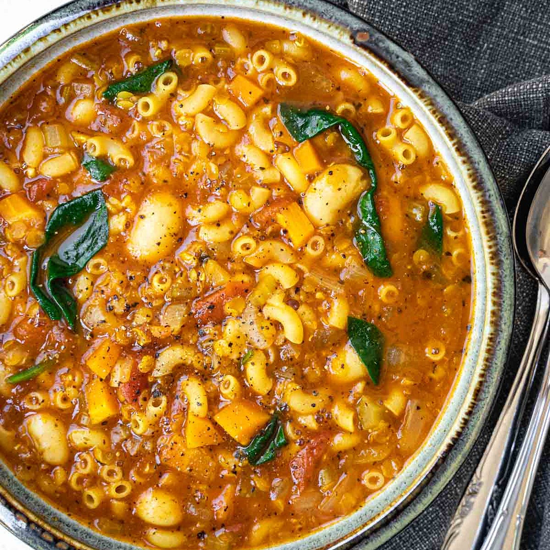 Vegan Minestrone Soup Recipe