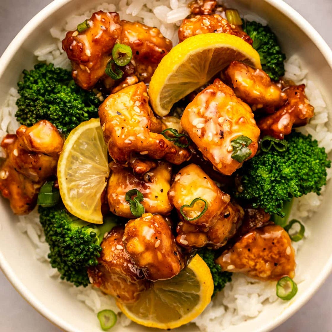 Chinese Lemon Tofu
