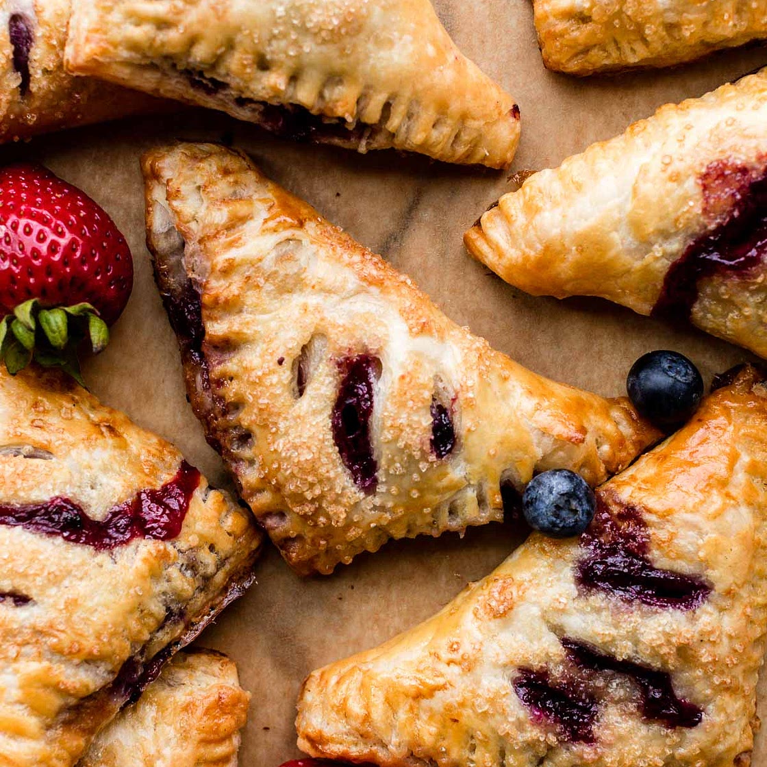 Homemade Berry Turnovers