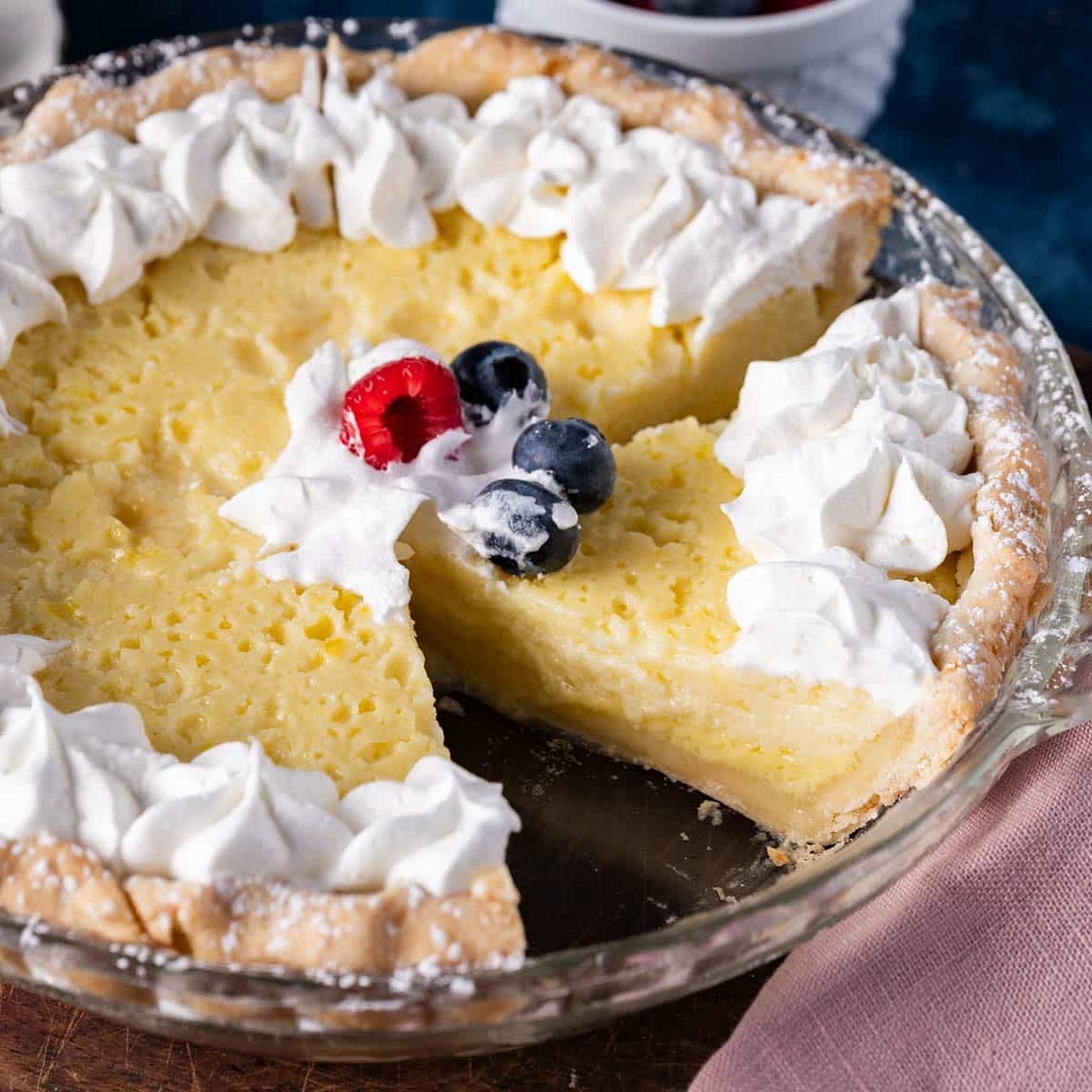 Amish Buttermilk Pie