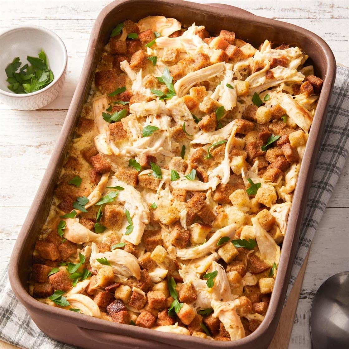 Chicken Crouton Casserole