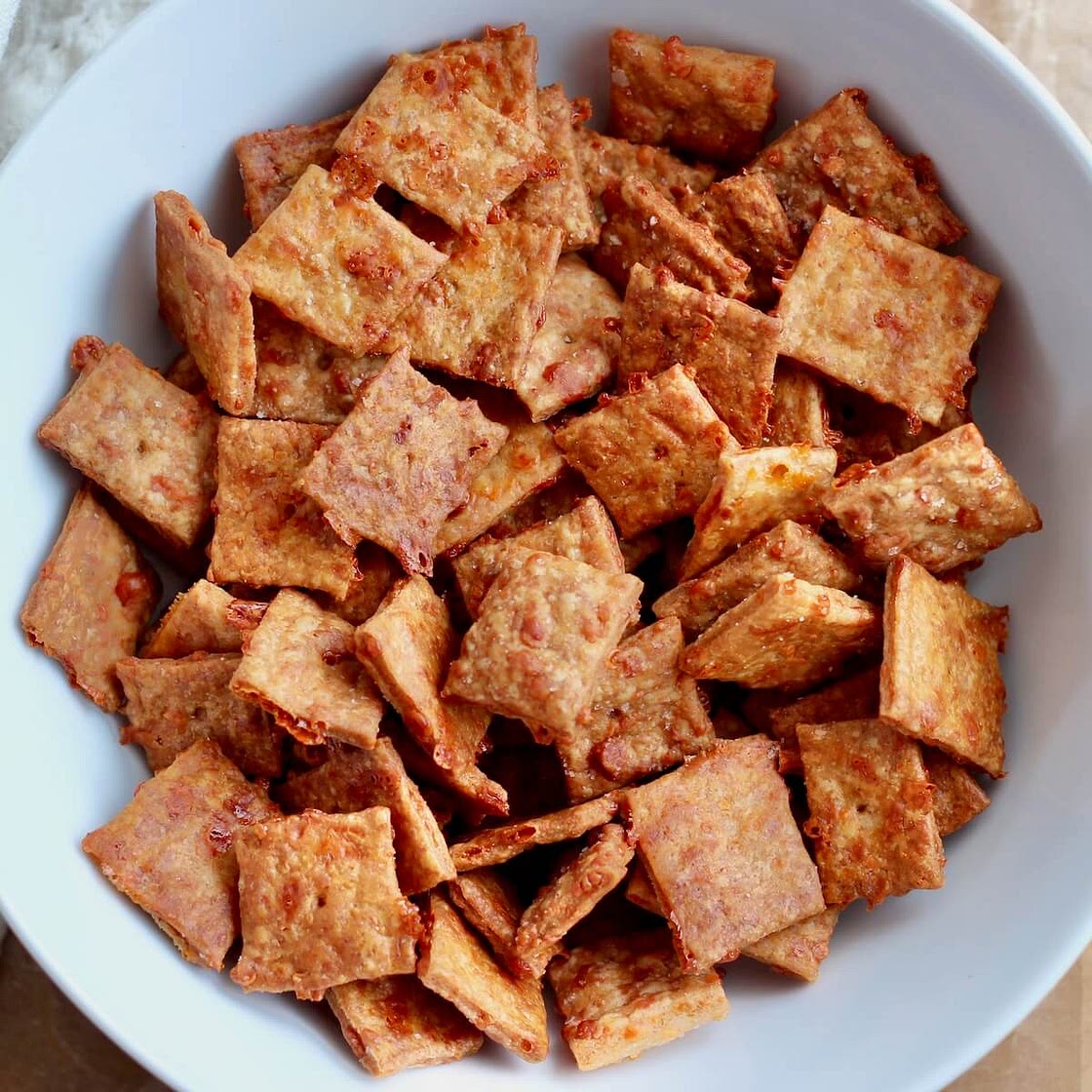 Sourdough Discard Cheese Crackers