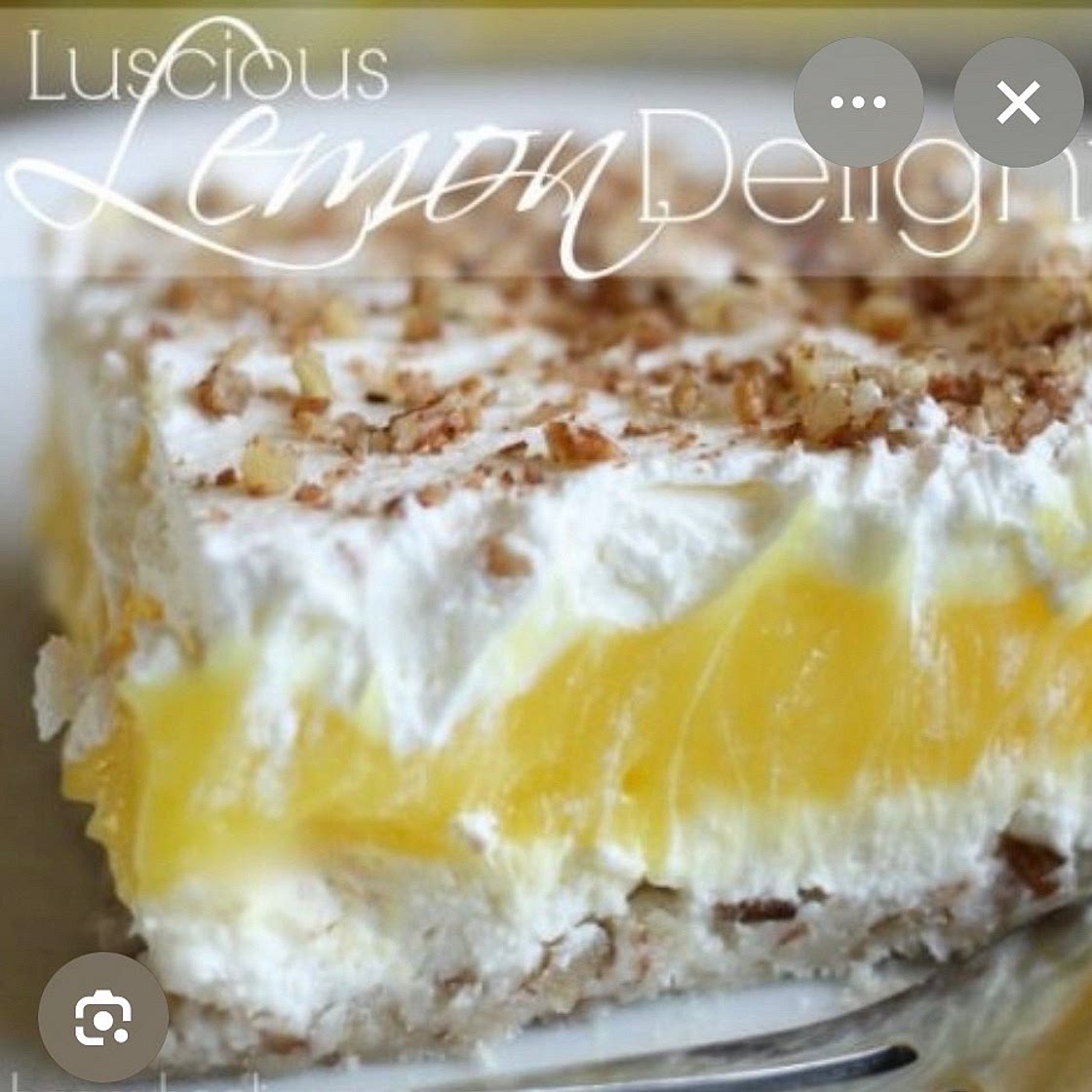 Jeri's Lemon Dessert