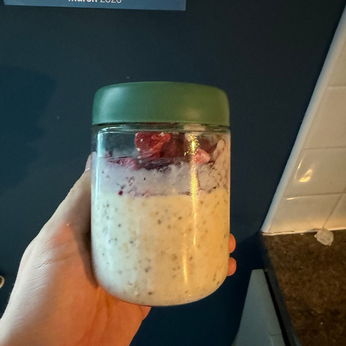 Overnight oats from Norman
