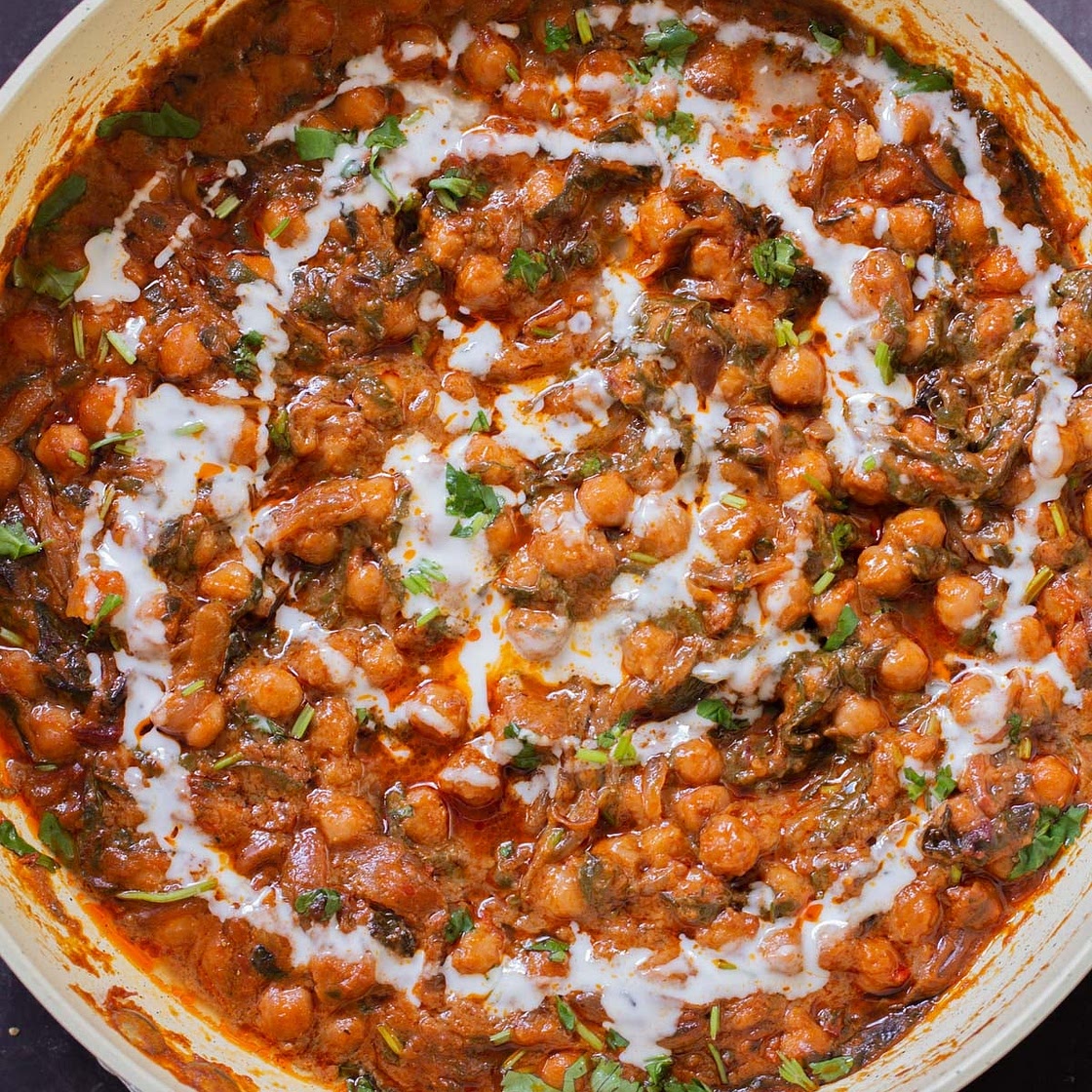 Harissa Chickpeas