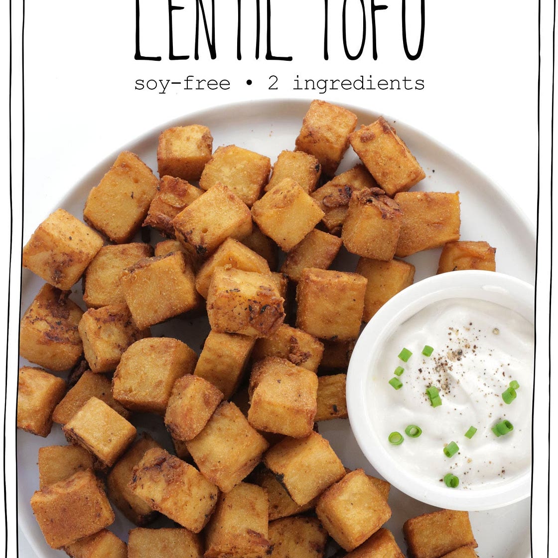Easy Homemade Lentil Tofu
