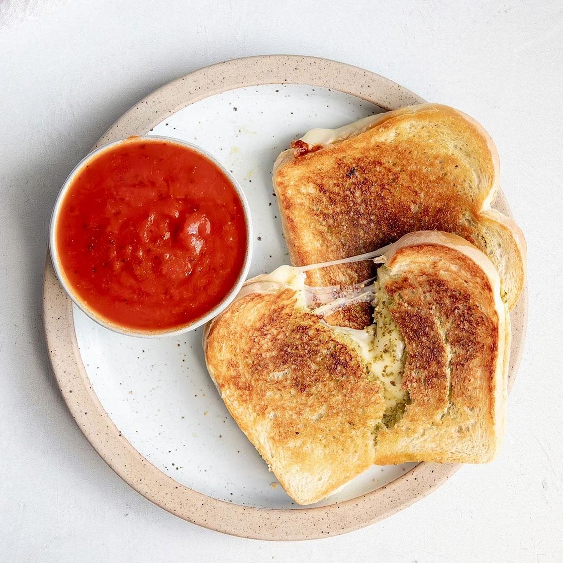 Pesto Grilled Cheese
