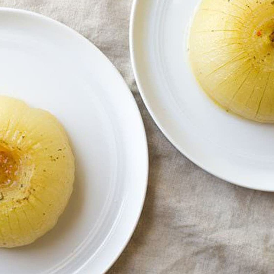 How to Microwave Whole Onions