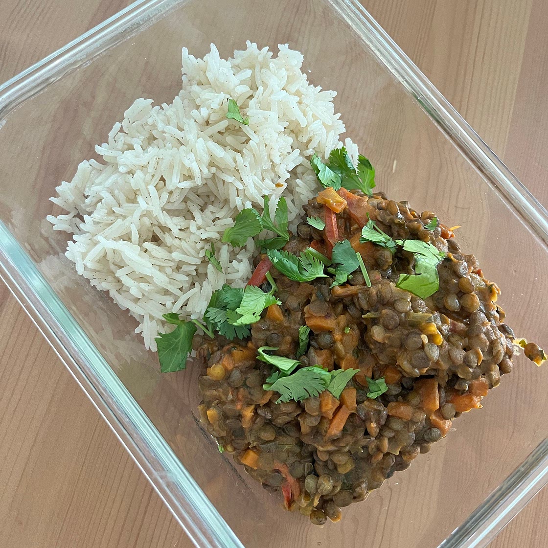 Easy Lentil Curry Recipe (Vegan)