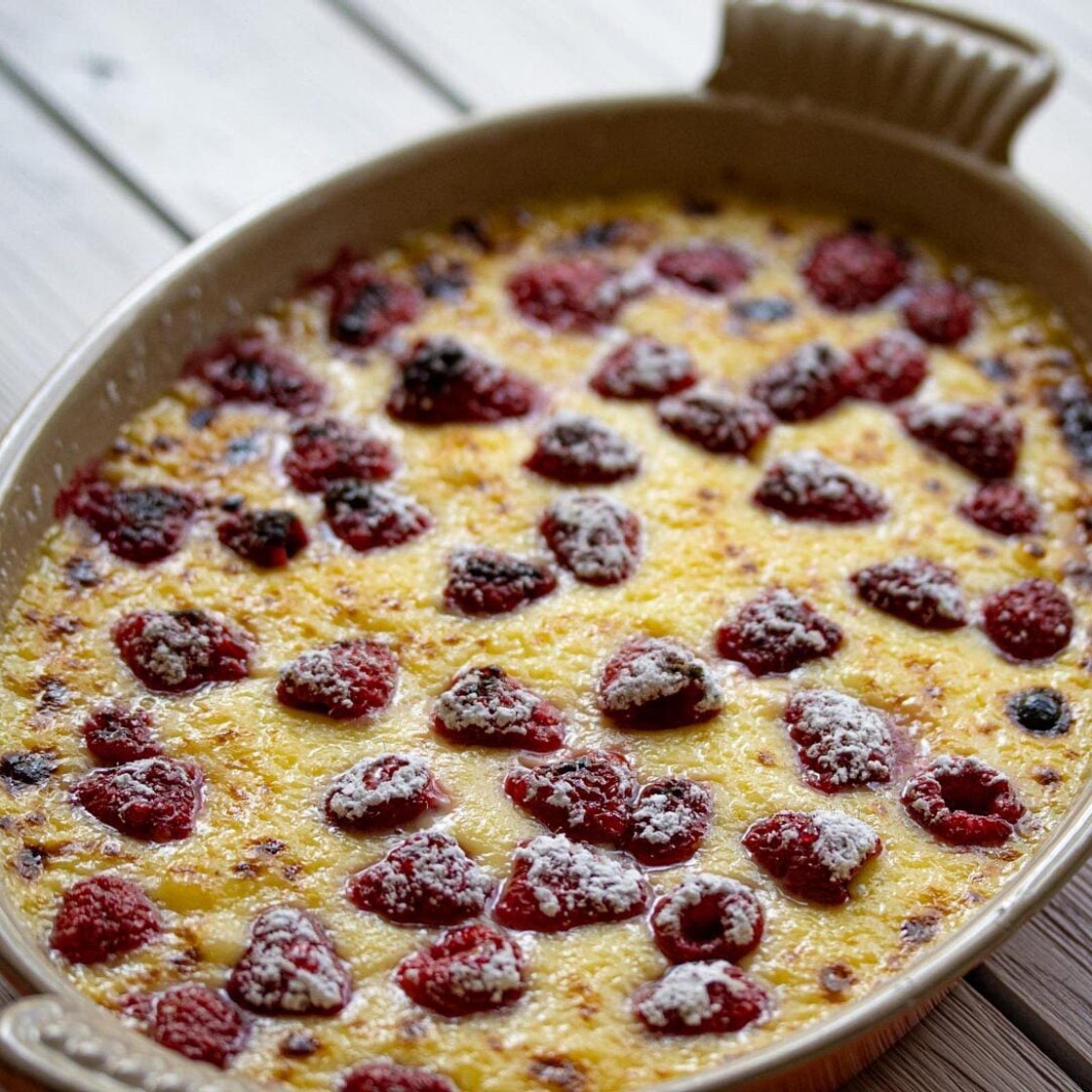 Raspberry Gratin