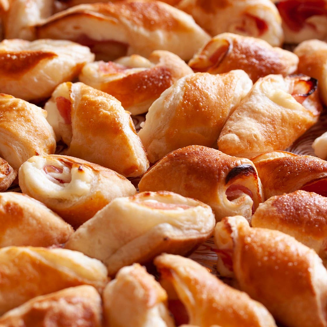 Ham and Cheese Puff Pastry Nibbles