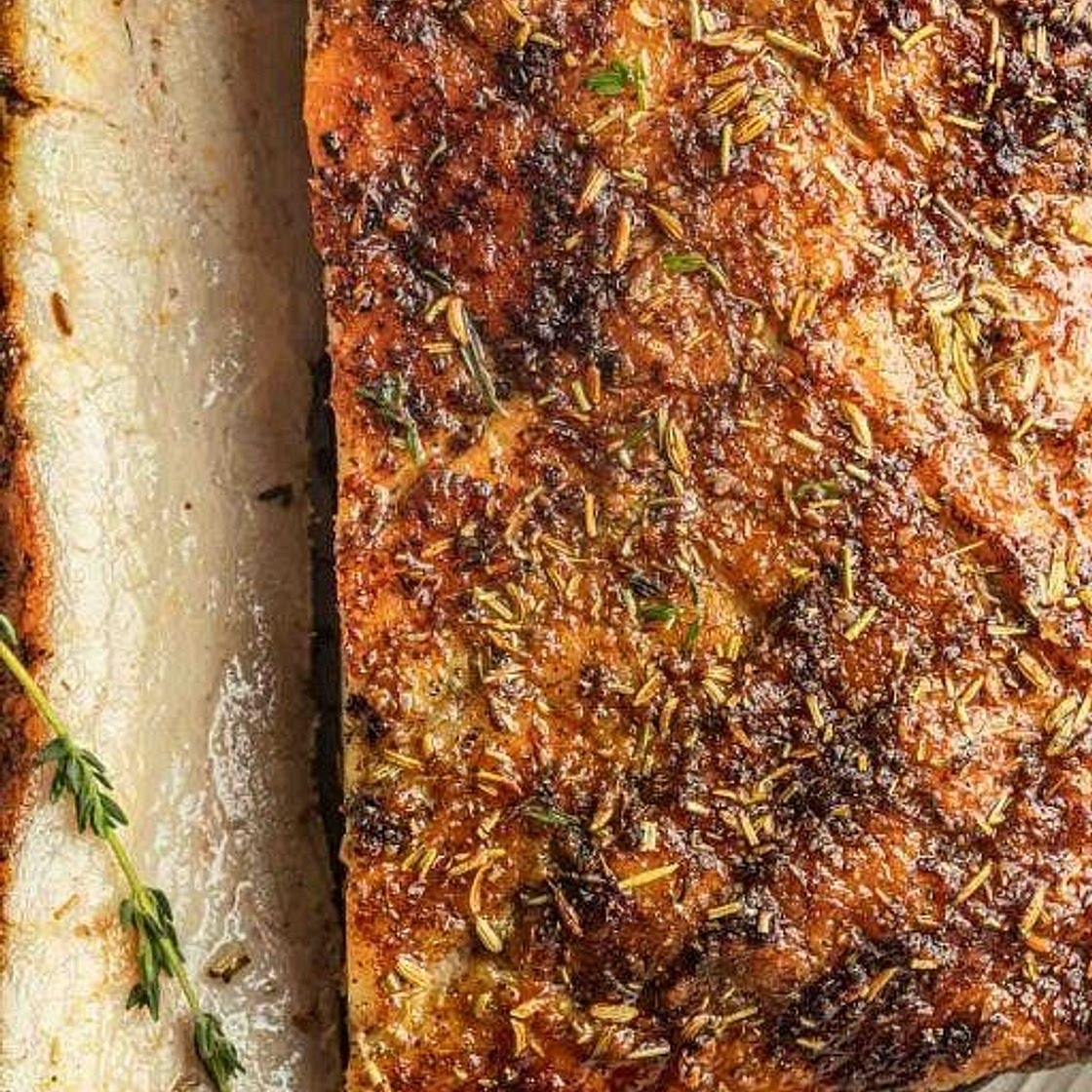 Garlic and Herb Crusted Pork Belly